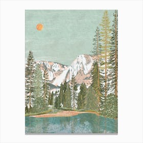 Yosemite National Park Art Print Canvas Print