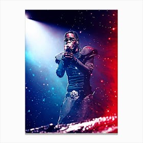 Travis Scott 57 Canvas Print