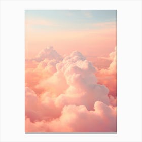 Pink Clouds In The Sky 1 Canvas Print