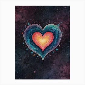 Heart Of The Universe 1 Canvas Print