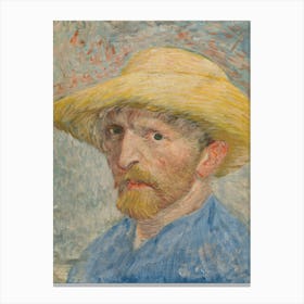 Vincent Van Gogh Self Portrait Canvas Print