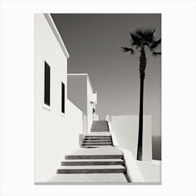 Lagos, Portugal, Black And White Photography 1 Canvas Print