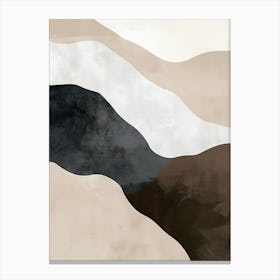 Silken Sands Minimalist Style Canvas Print