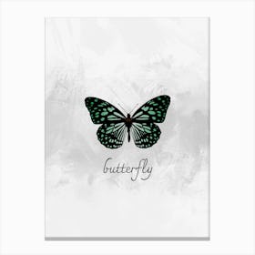 Butterfly Of Fly Canvas Print