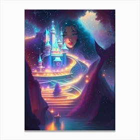 Ariel'S Castle Canvas Print