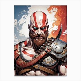 God Of War Canvas Print