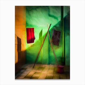 The Backyard Canvas Print