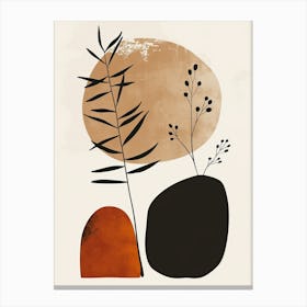 Gothenburg Stone Park Bauhaus Minimalist Canvas Print