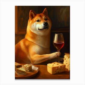 Shiba Inu Canvas Print