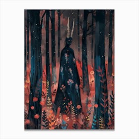 Demon In The Forest 1 Canvas Print