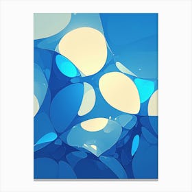 Abstract Blue 1 Canvas Print