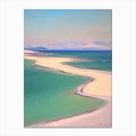 Luskentyre Sands Isle Of Harris Scotland Monet Style Canvas Print