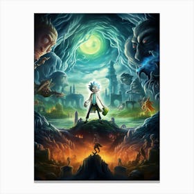 Rick and Morty Movie 2 Canvas Print