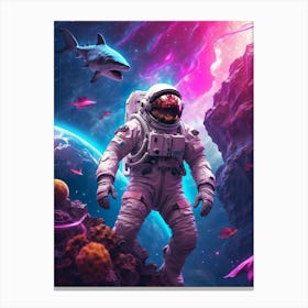 Space Is Sea Canvas Print