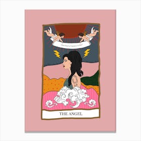 Amy The Angel Canvas Print