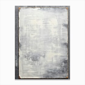 A Sheet Of Retro Style Old Fashioned Cardboard Textured Saturated In The Monochrome Grey Shades O (4) Canvas Print