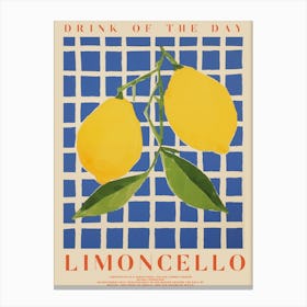 Limoncello Canvas Print