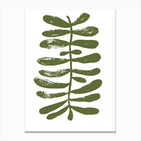 Fern Leaf Canvas Print