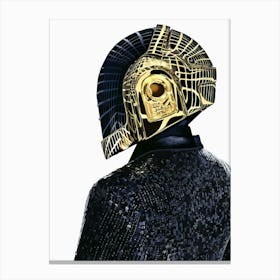 Daft Punk - Gold Canvas Print