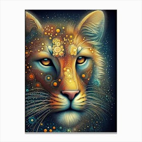 Lion Painting Canvas Print