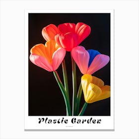 Bright Inflatable Flowers Poster Buttercup 1 Canvas Print