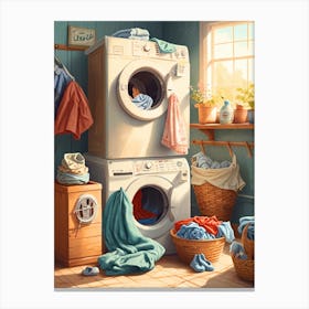 Laundry Room Canvas Print