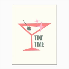 Tin Time Canvas Print