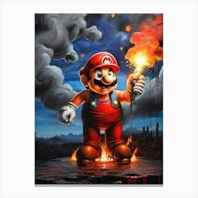 Mario Bros 3 Canvas Print