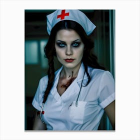 Can't Sleep?...Call The Night Nurse~Reimagined 3 Canvas Print