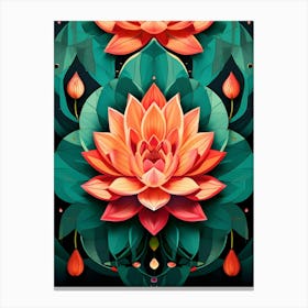 Lotus Flower 39 Canvas Print