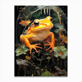 Frog Art 1 Canvas Print