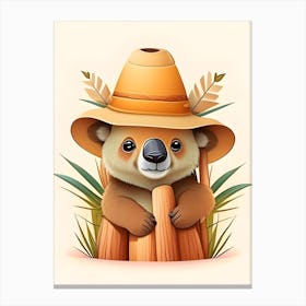 Cartoonkoala Canvas Print