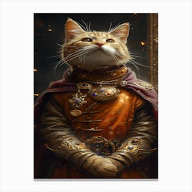 King Cat 2 Canvas Print