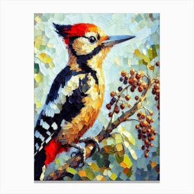 Woodpecker 4 Canvas Print