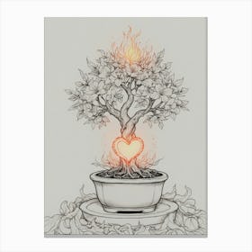 Bonsai Tree 3 Canvas Print