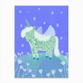 Unicorn Pony Canvas Print