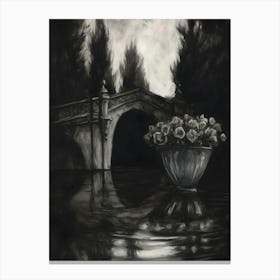 Bridge Over Water Canvas Print