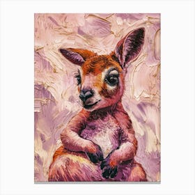 Kangaroo Canvas Print