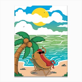 Hot Summer Canvas Print