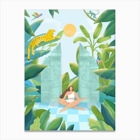 Jungle Zen Canvas Print