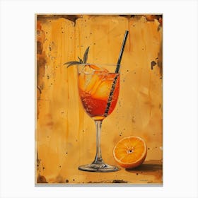 Aperol Spritz Art Print 430 Canvas Print