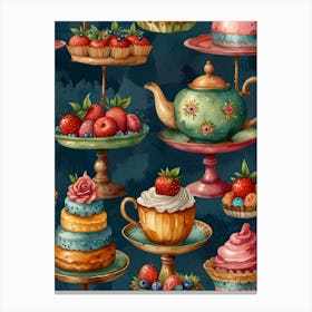 Tea Time Canvas Print