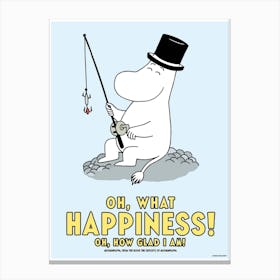 The Moomin Collection Happiness Canvas Print