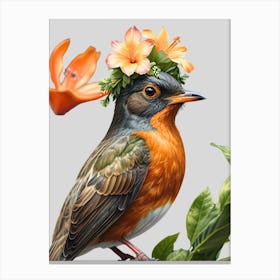 Robin 8 Canvas Print