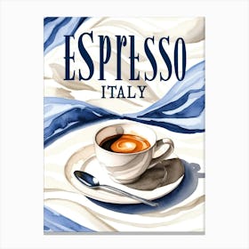 Espresso Italy Canvas Print