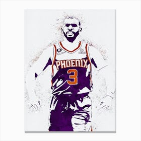 Chris Paul Phoenix Suns 2 Canvas Print