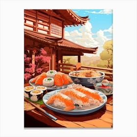 Japanese Food 7 Canvas Print