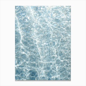 Poolside Canvas Print