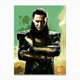 Loki movie 3 Canvas Print