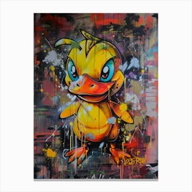 Duck Abstract Canvas Print